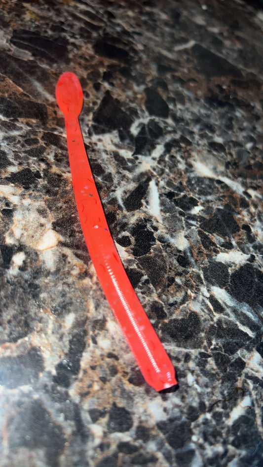 5 inch disco orange with silver red inside