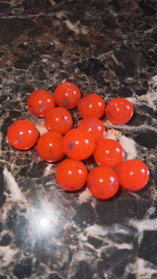 14mm red with blue inside