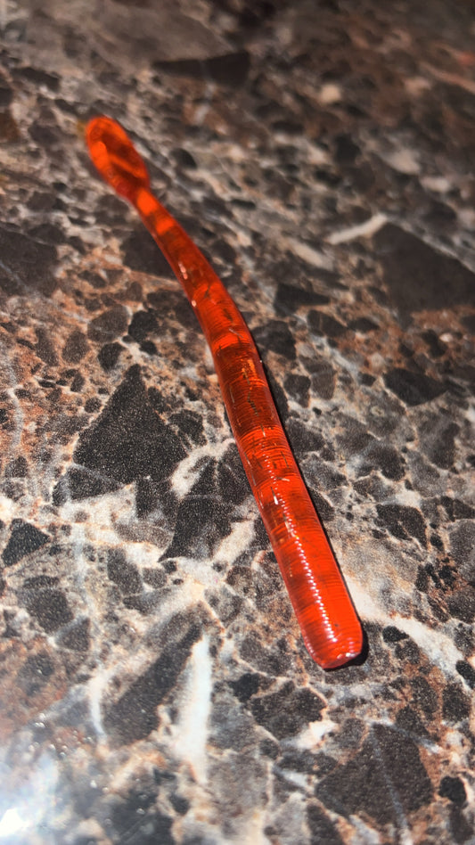 5 inch translucent tangerine copper inside
