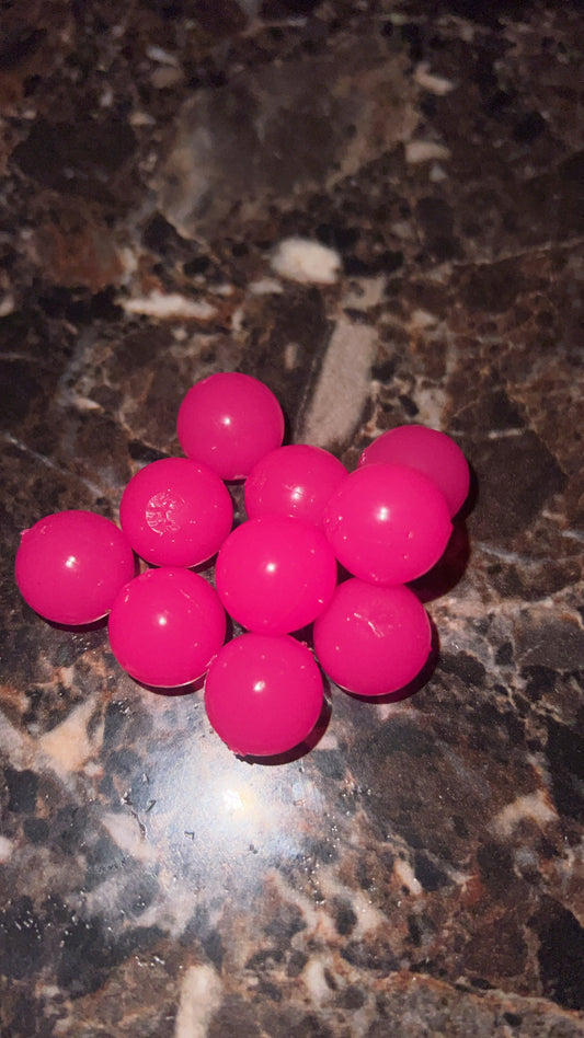 14mm bright pink
