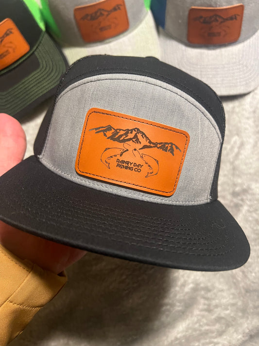 Black grey flat bill